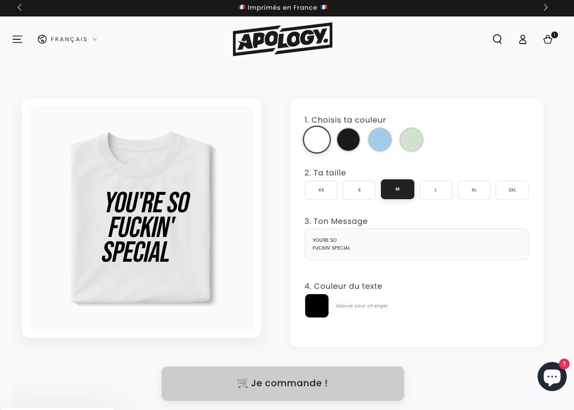 🛠️ Un outil de personnalisation maison. Créé en... 30 minutes. Top chrono.